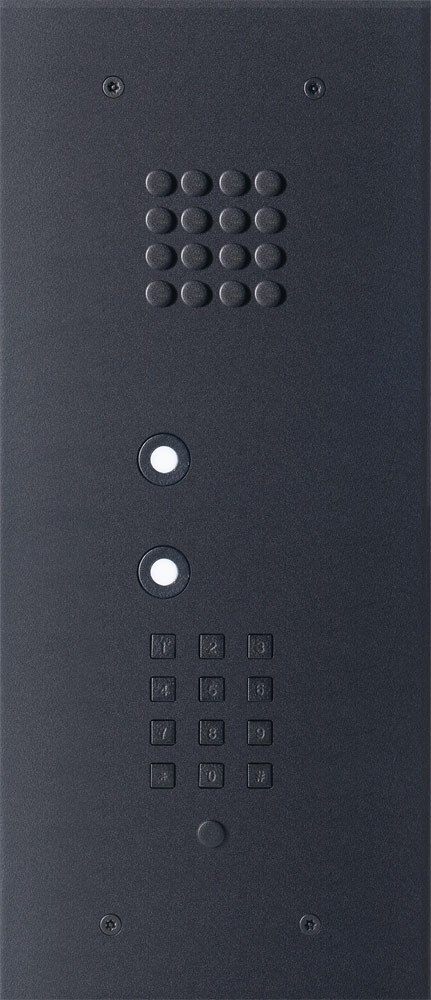 Wizard Bronze Black IP 2 buttons small keypad